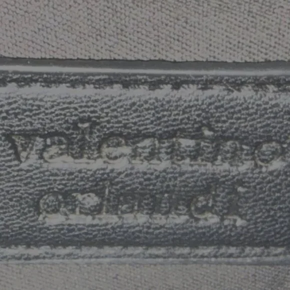 Valentino Orlandi Quilted Vegan Leather Shoulder Bag Gold Chain Black NWT $279 - Picture 13 of 16